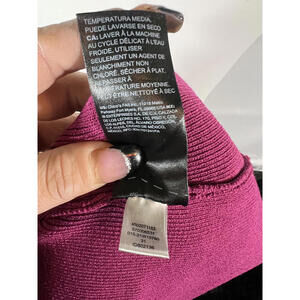 White House Black Market Medium Fuchsia Knit Sweater